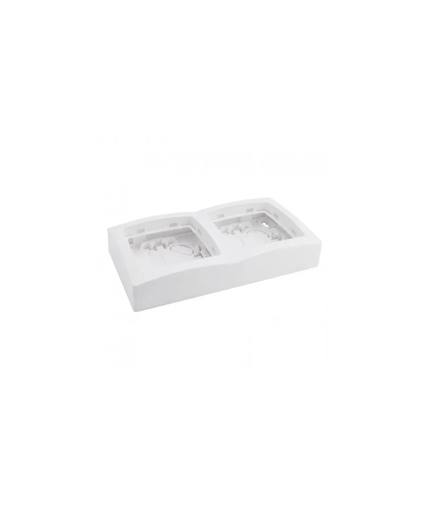 Legrand - Cadre saillie 2 postes appareillage saillie - blanc - Réf: 086092